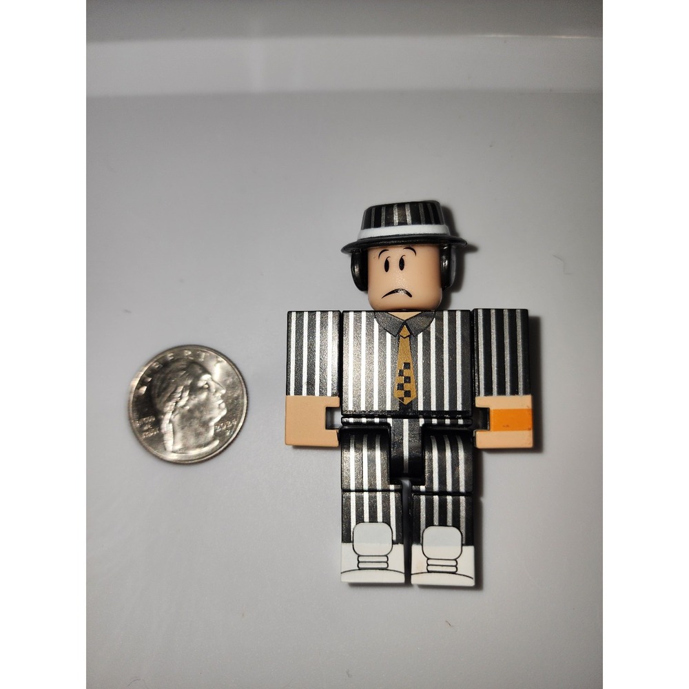 Roblox Striped Suit & Hat 3" Action Figure by Jazwares Replacement Toy